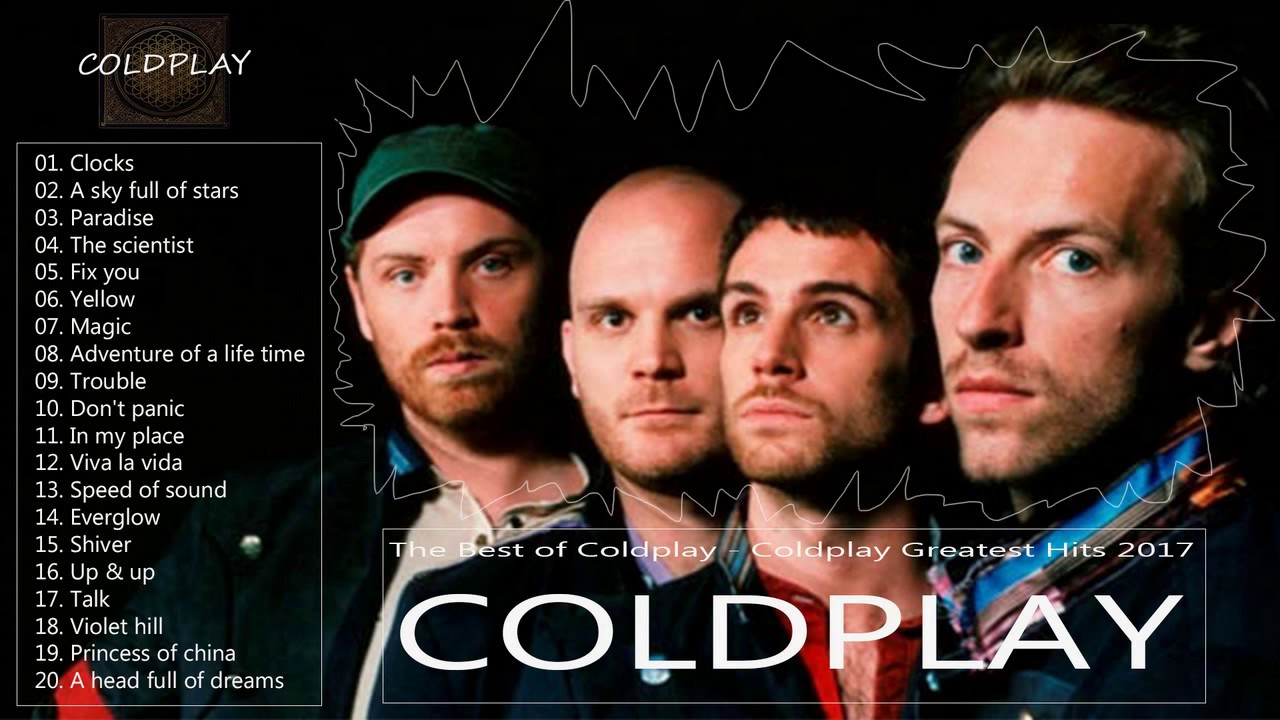 coldplay greatest hits youtube